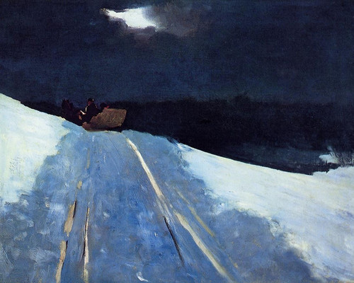 Art Prints of Sleigh Ride by Winslow Homer