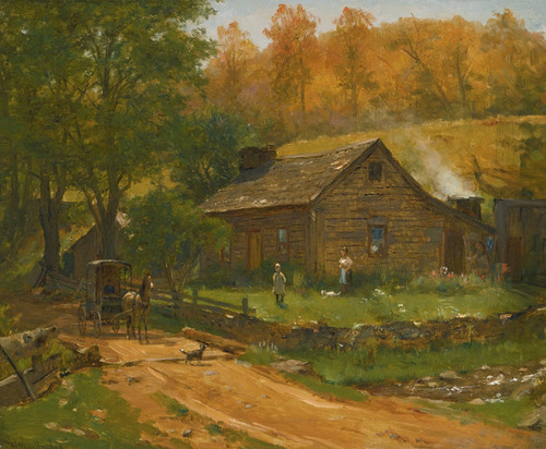 Art Prints of Going to Town by Worthington Whittredge