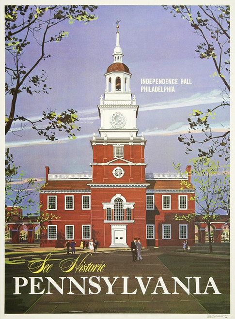 Art Prints of See Historic Pennsylvania, Travel Posters