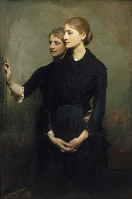 Art prints of The Sisters by Abbott H. Thayer