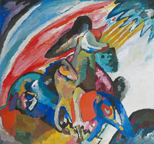 Art Prints of Improvisation 12, The Rider by Wassily Kandinsky