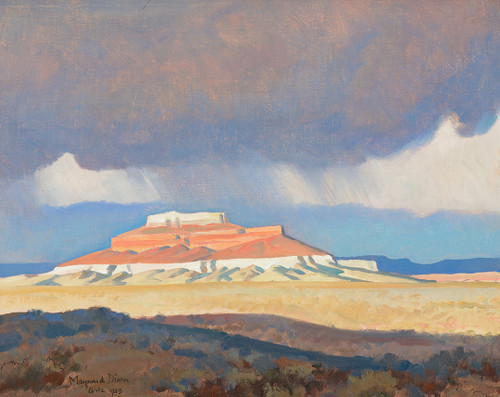Fine Art Prints of Thunder Over Shiprock by Maynard Dixon