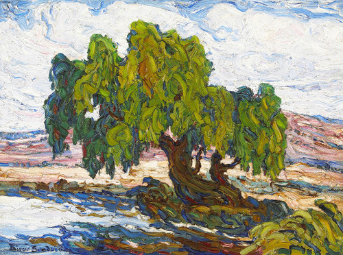 Art Prints of Old Willows by Birger Sandzen