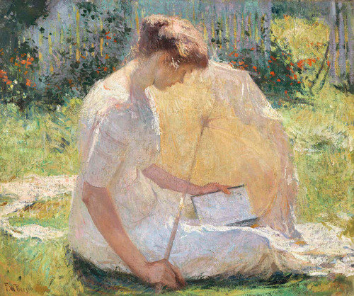 Art Prints of The Reader by Frank Weston Benson