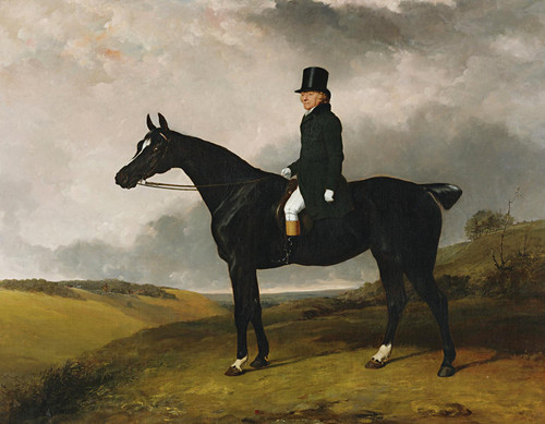 Art Prints of Daniel Haigh on His Horse Kitten by Abraham Cooper