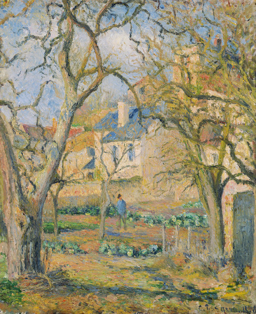 Art Prints of Vegetable Garden by Camille Pissarro
