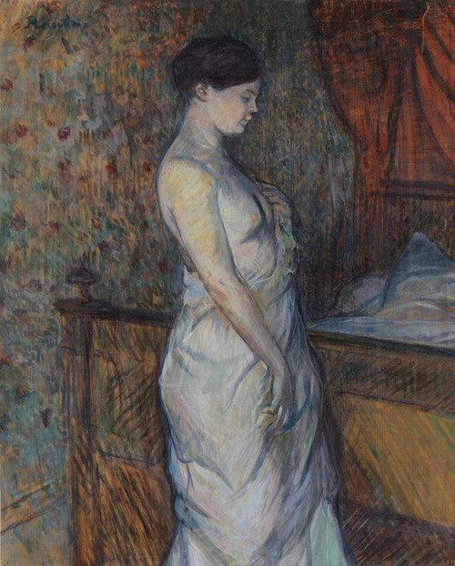 Art Prints Of The Sleeping Woman Madame Poupoule By Henri De