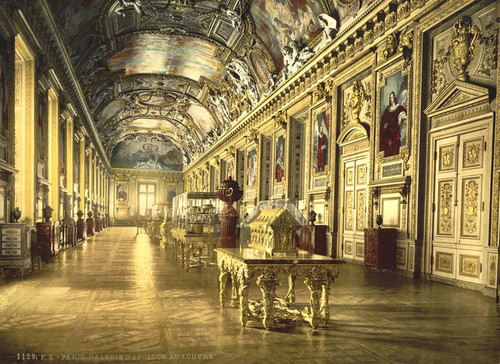 The Louvre, a Gallery in the Louvre, Paris, France (387422) | Fine Art Print