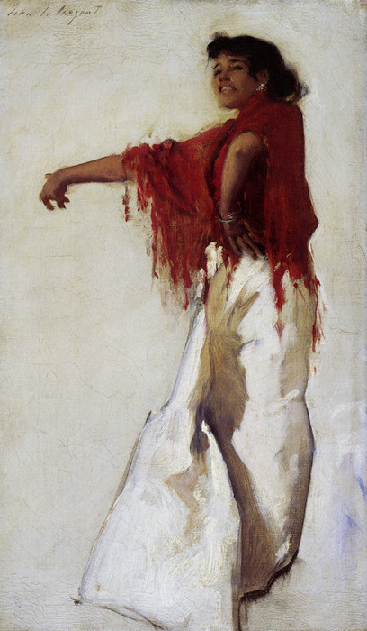 Art Prints Of Spanish Gypsy Dancer By John Singer Sargent