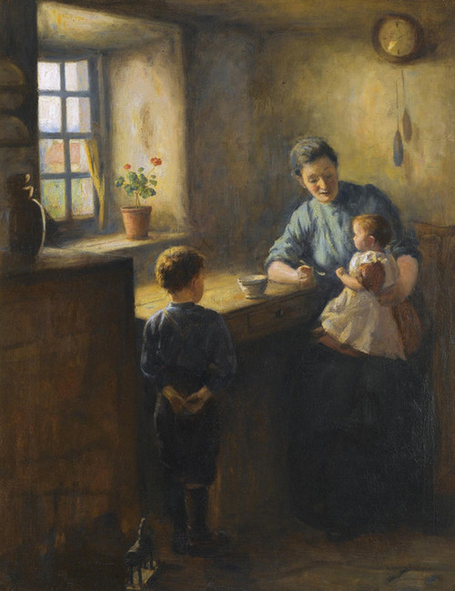 Art Prints Of Breakfast Time By Robert Gemmell Hutchison