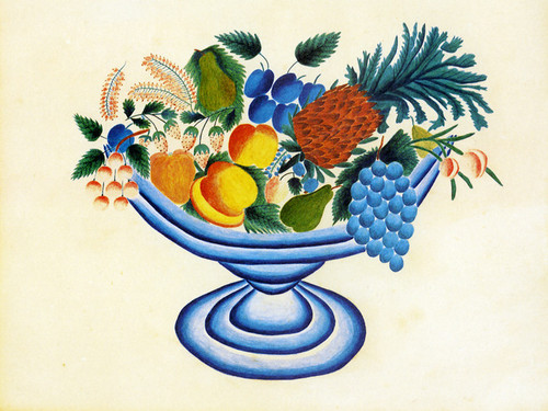 Art Prints of The Blue Compote