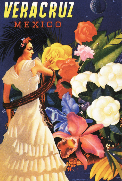 Art Prints of Veracruz, Mexico, Travel Posters