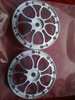 Jmex 4 piece aqua spoke wheels centres interchangeable with the 4 piece split rims.