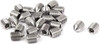 Cone Point Grub Screws Mixed (16 Pack) 5mm Length, Metric Threads, M3, M4, M5 & M6. A2 Grade Stainless/Plus 4 Piece Hex Keys Set