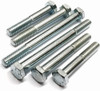 M10 x 180 Hex Head Bolts with Nuts & Washers Grade 8.8 Part Threaded Zinc Plated Pack of 4