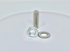 M8x25 Grub Screw  nut and washer