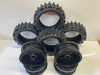 RC car wheels and tyres large scale (Set of 2)