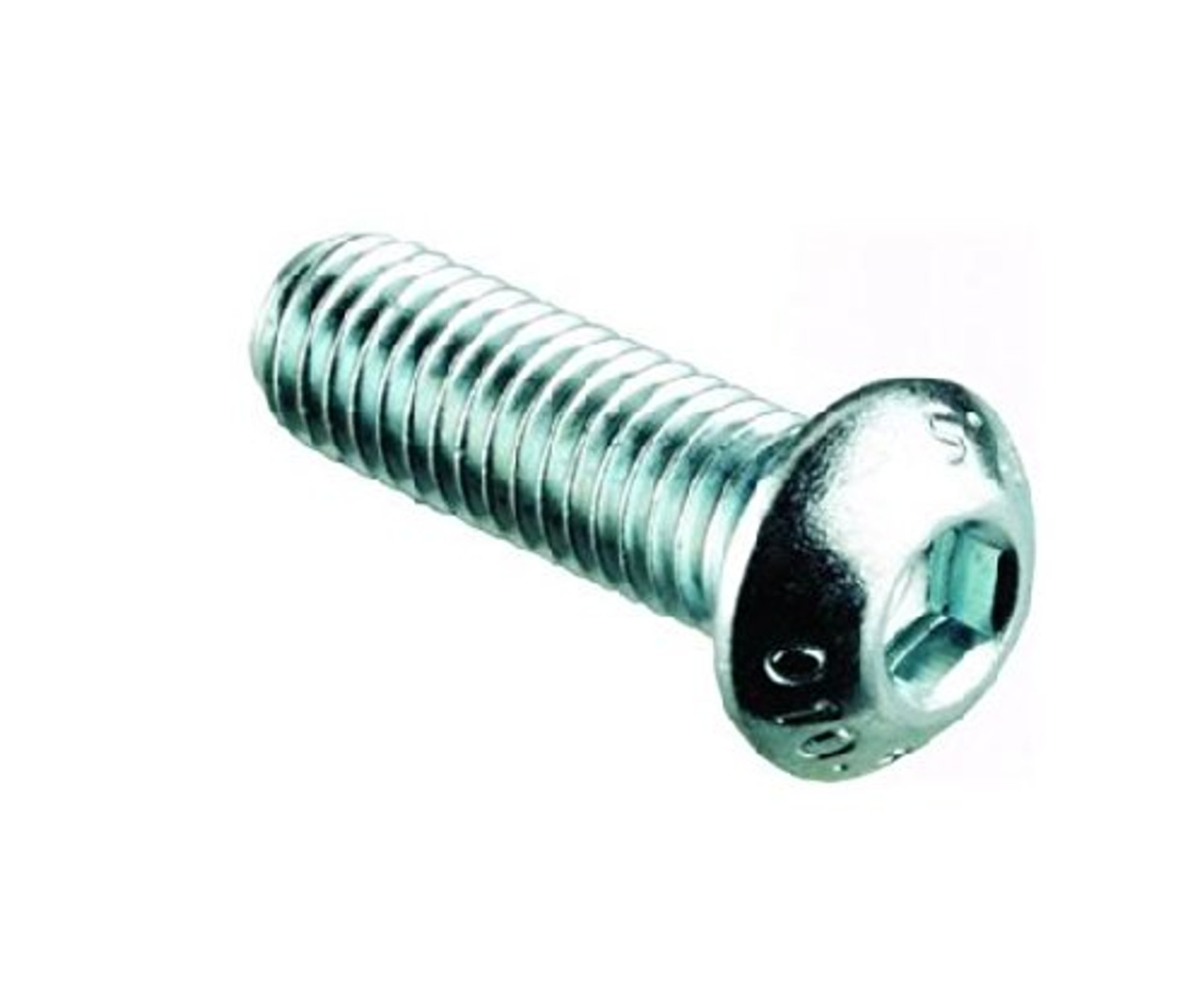 4mm Button Head Bolts / Screws (20 Pack) M4 x 8mm A2 Stainless Steel Socket Allen Key Dome Head Bolt