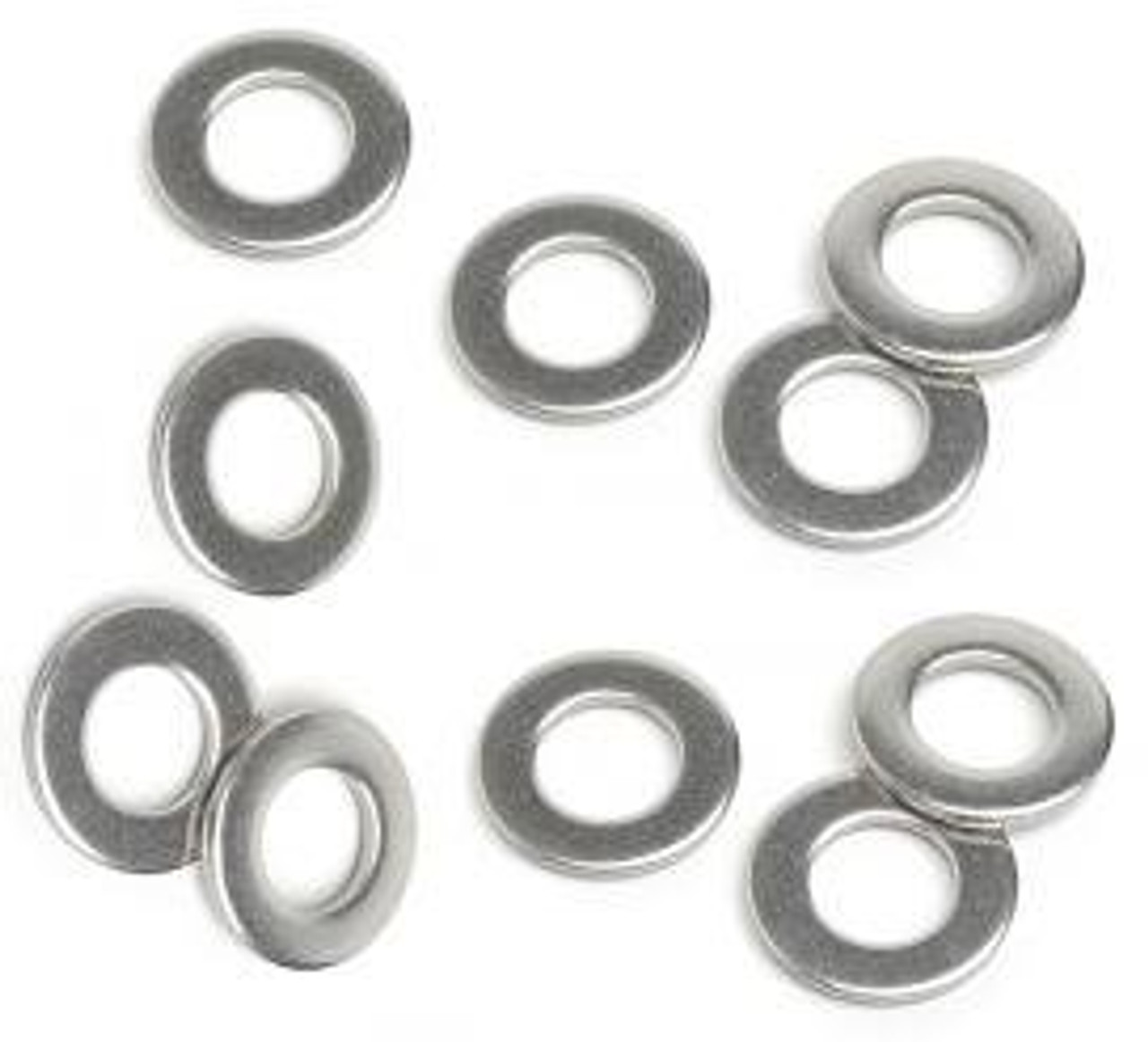 M4 Washer 4.3mm A2 Stainless Steel Form A Thick Flat Washers (50 Pack)