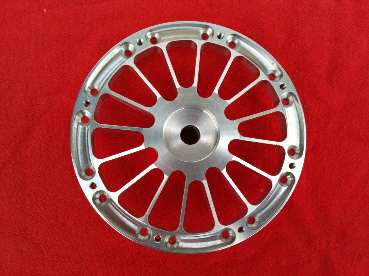 FG 1/5th Scale Jmex Alloy Alpina interchangeable wheel spoke centres ( Set of 2 )