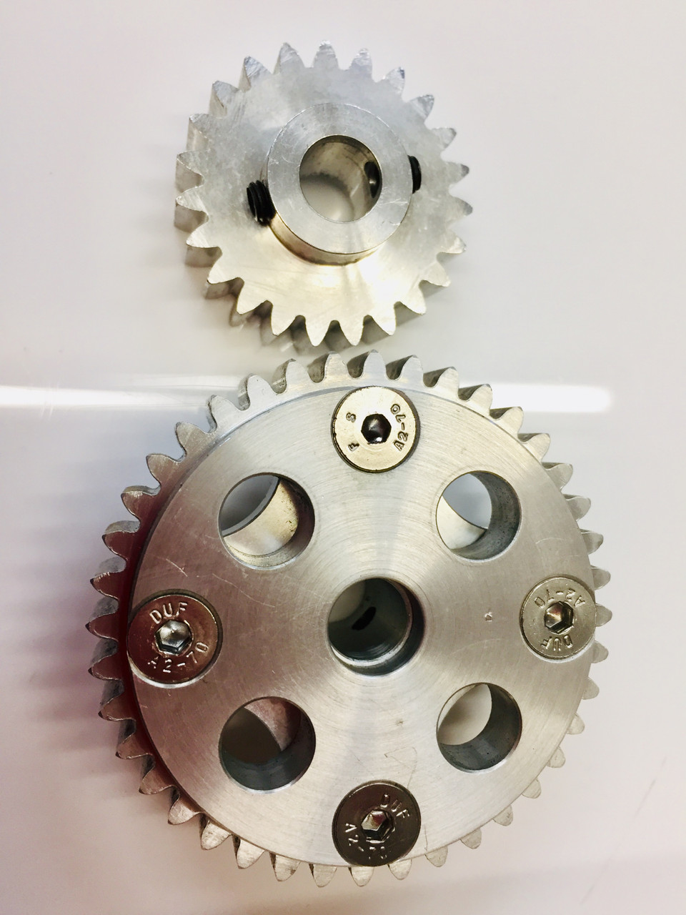 1/5 Scale FG 40 tooth Alloy Drive Gear & 23 t Pinion Gear with Alloy drive hub SPECIAL OFFER!!