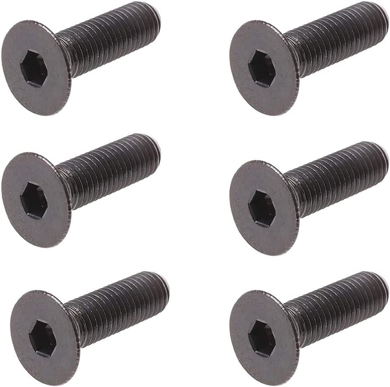 4mm High Tensile Countersunk Bolts (50 Pack) M4 x 20mm (Including Head) Black (10.9 H/T) Socket Csk Allen Key Head Bolt/Screws Free UK Delivery
