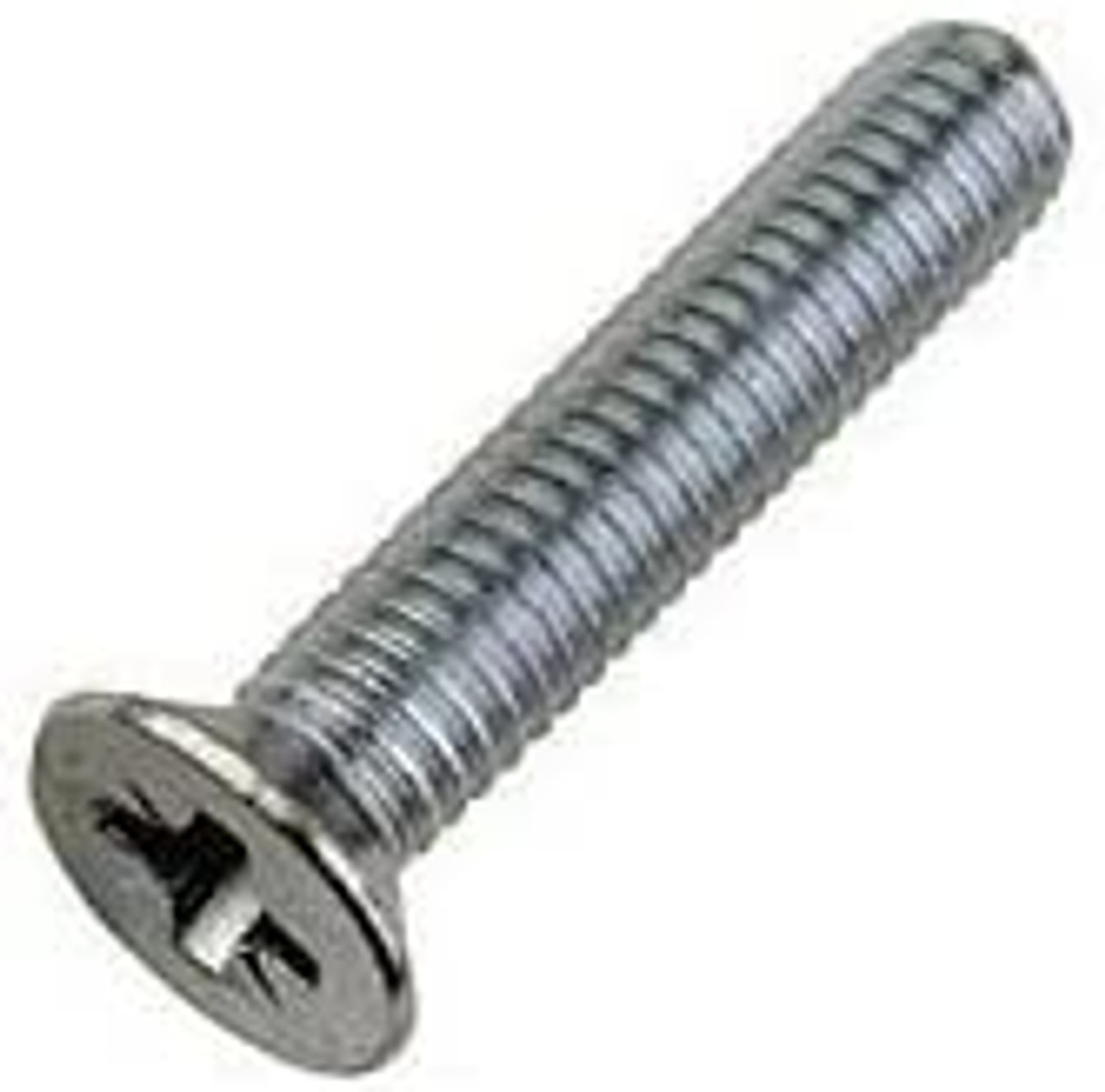 6mm Countersunk Machine Screws/Bolts M6 x 25mm (Including Head) A2 Stainless Steel Pozi Csk Head Mch Screw (10 Pack) Free UK Delivery