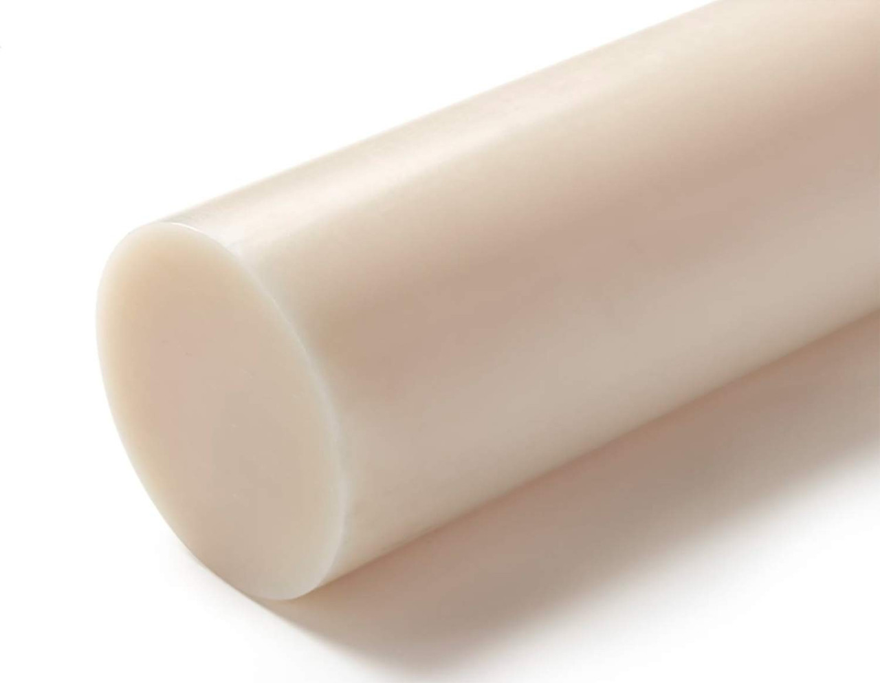 Acetal Rod Natural White 50mm Diameter x 300mm Long Grade A Quality