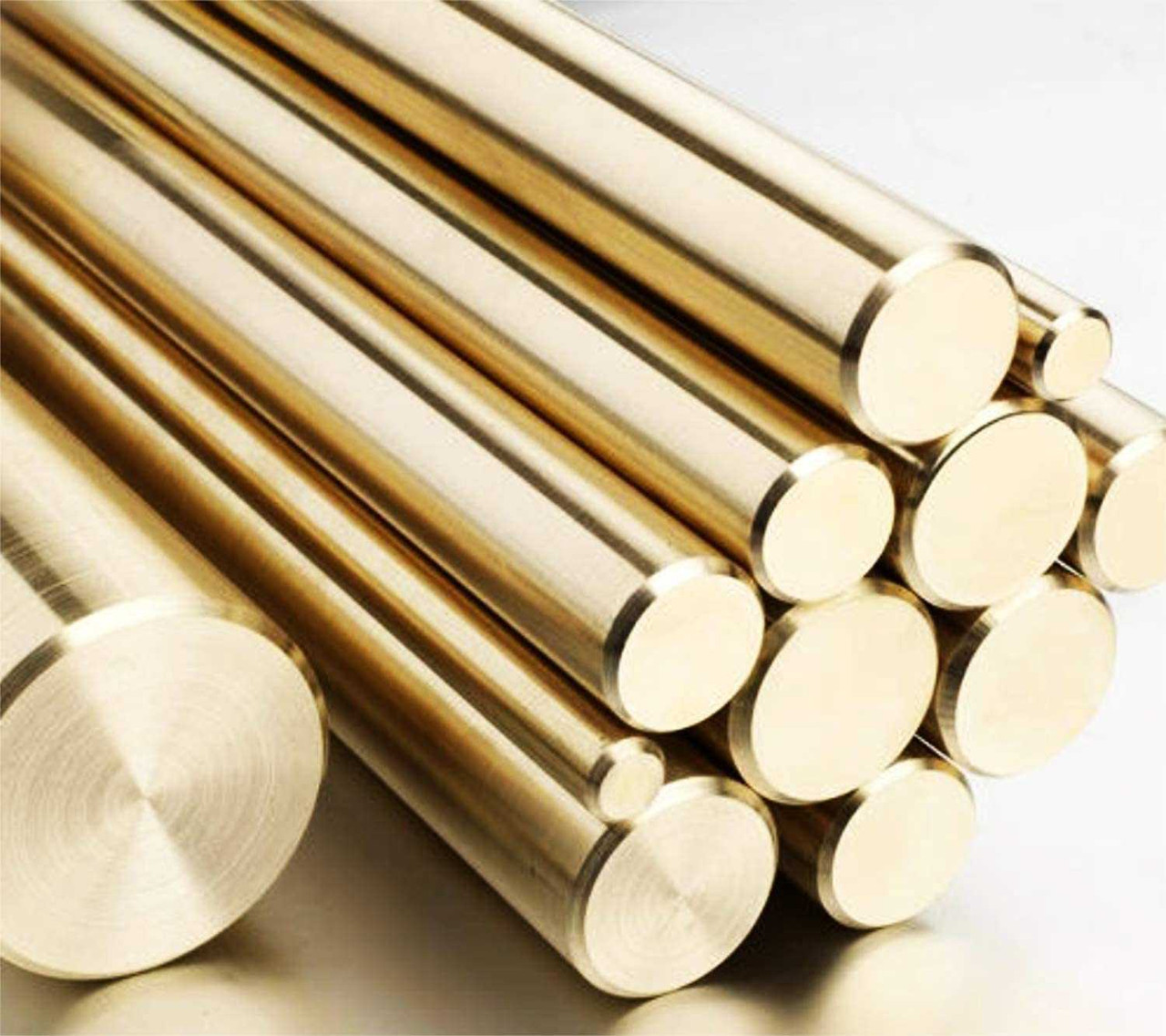 Brass CZ121 Round Bar Rod - Diameters 8mm & 10mm x 300mm lengths ideal for model making (12.7mm / 1/2" Diameter)