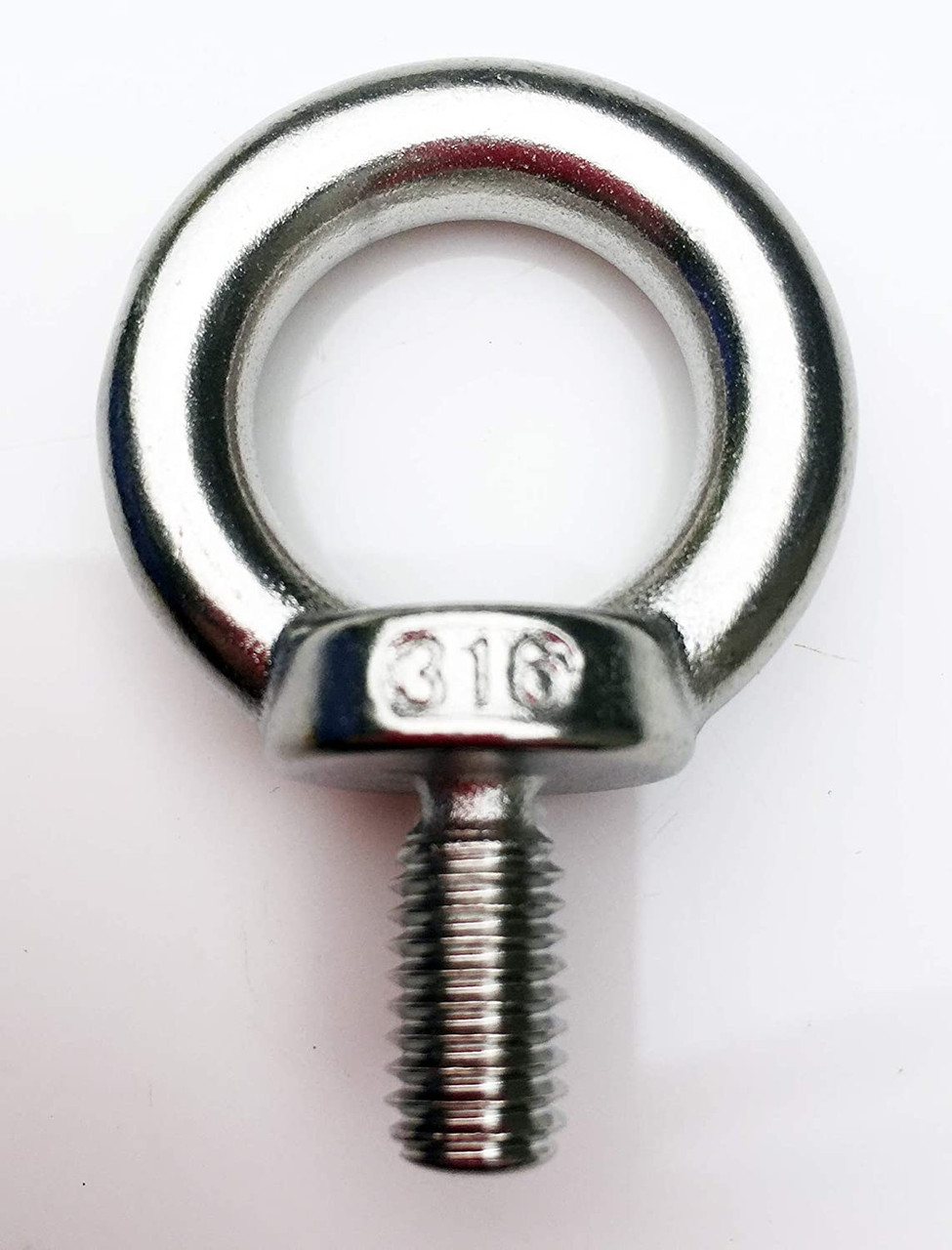 Eye Bolt Bolts Marine Grade 316 A4 Stainless Steel Lifting Eye Bolts M8 M10 M12 M16 M20 DIN 580 (M16)