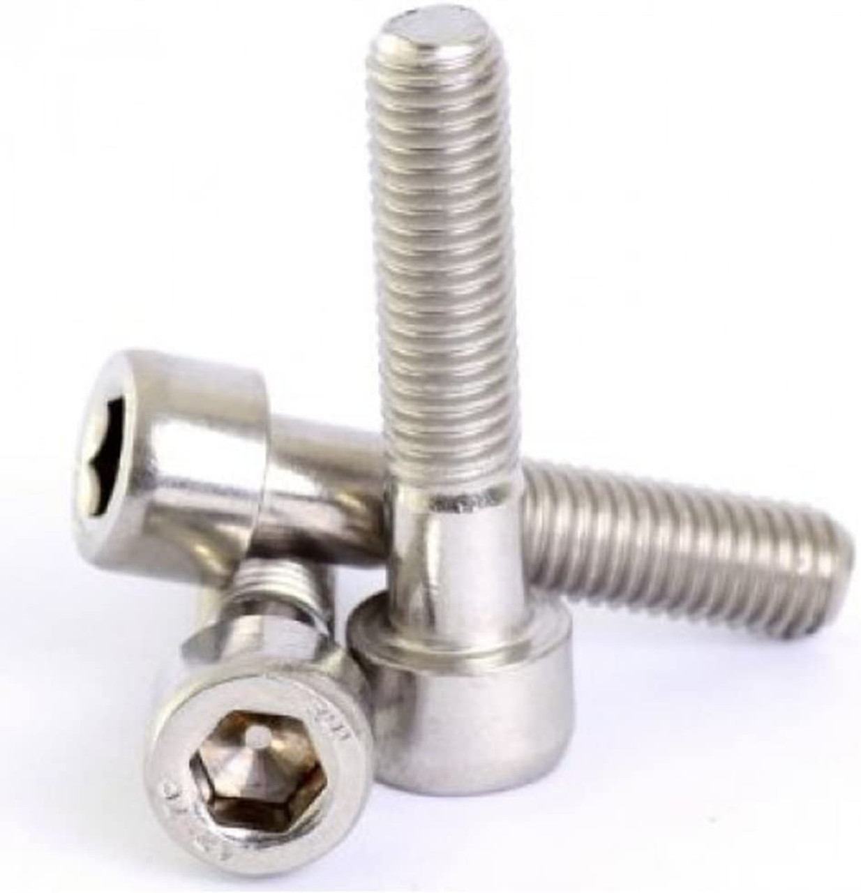 M12 x 60 A2 Stainless Steel 304 Socket Cap Screws Pack of 4