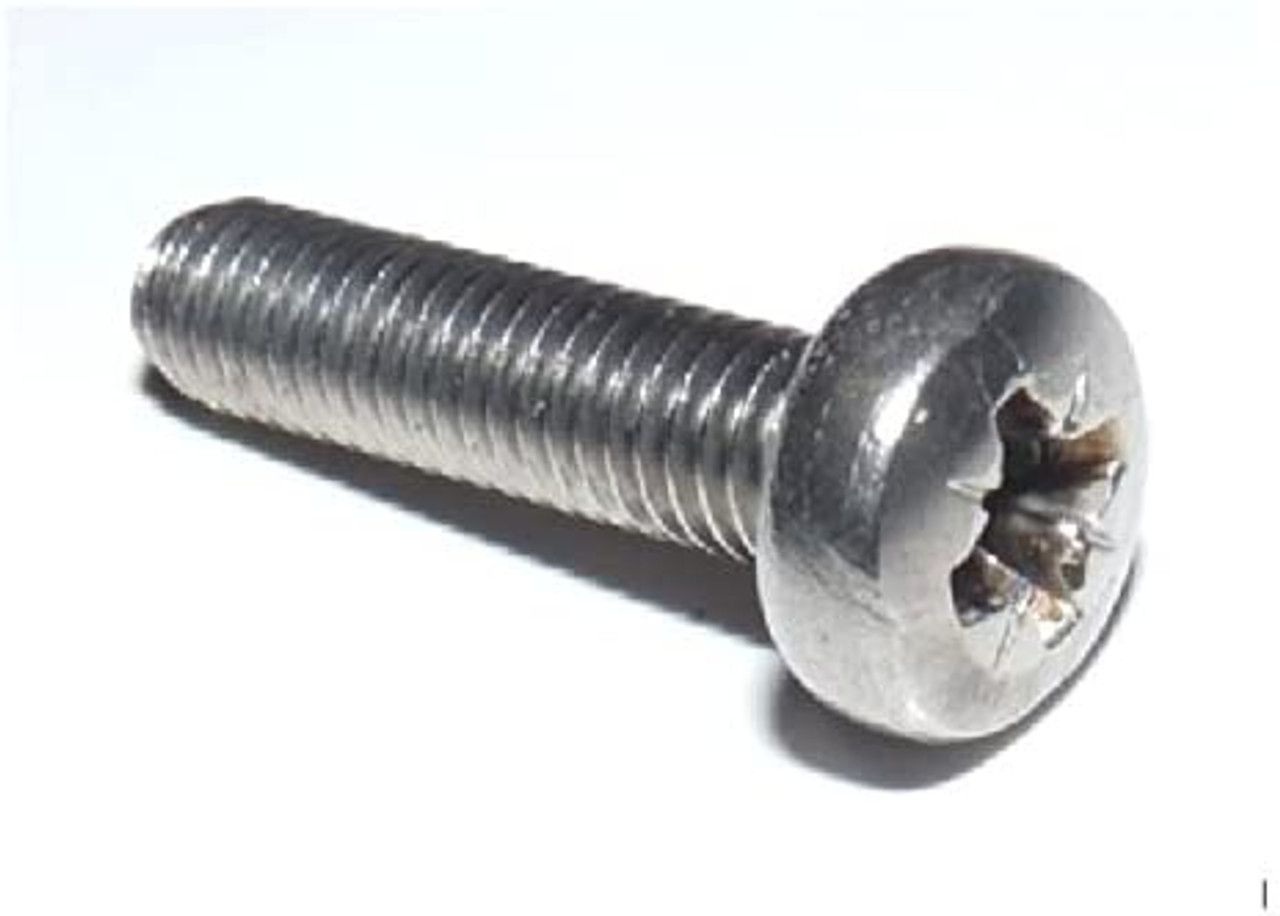 M6 x 16 Pozi Pan Head Screws A2 Stainless Steel Pack of 8 Din 7985