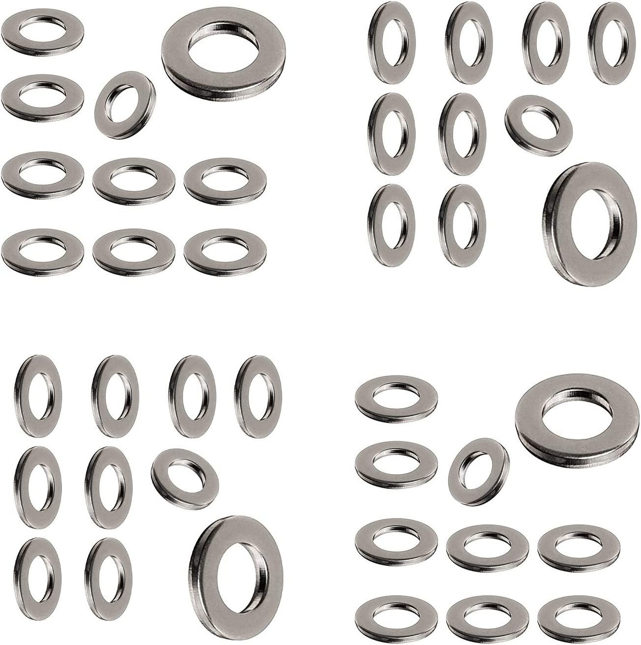 M8 Washer 8.4mm A2 Stainless Steel Form A Thick Flat Washers (12 Pack) Free UK Delivery É