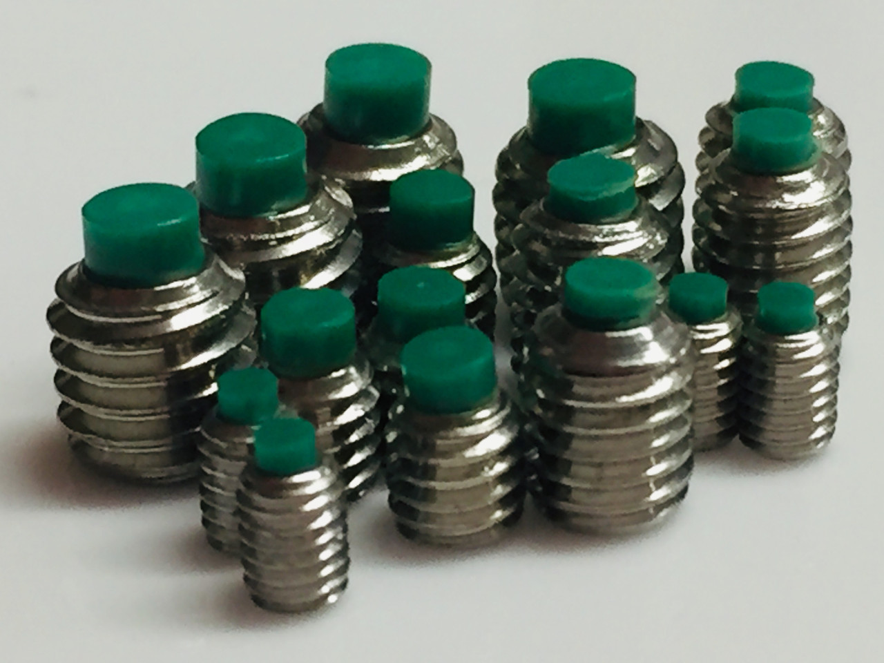 Nylon tip set screws M6 x 7.5