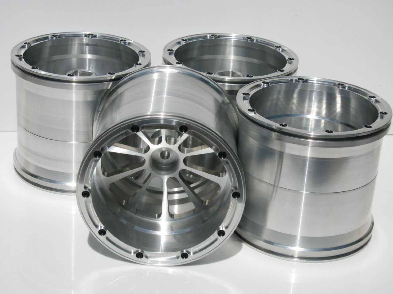 1/5th Scale Fg Monster Truck Jmex Alloy Wheels 5 piece design Aerospace Alloy!!!