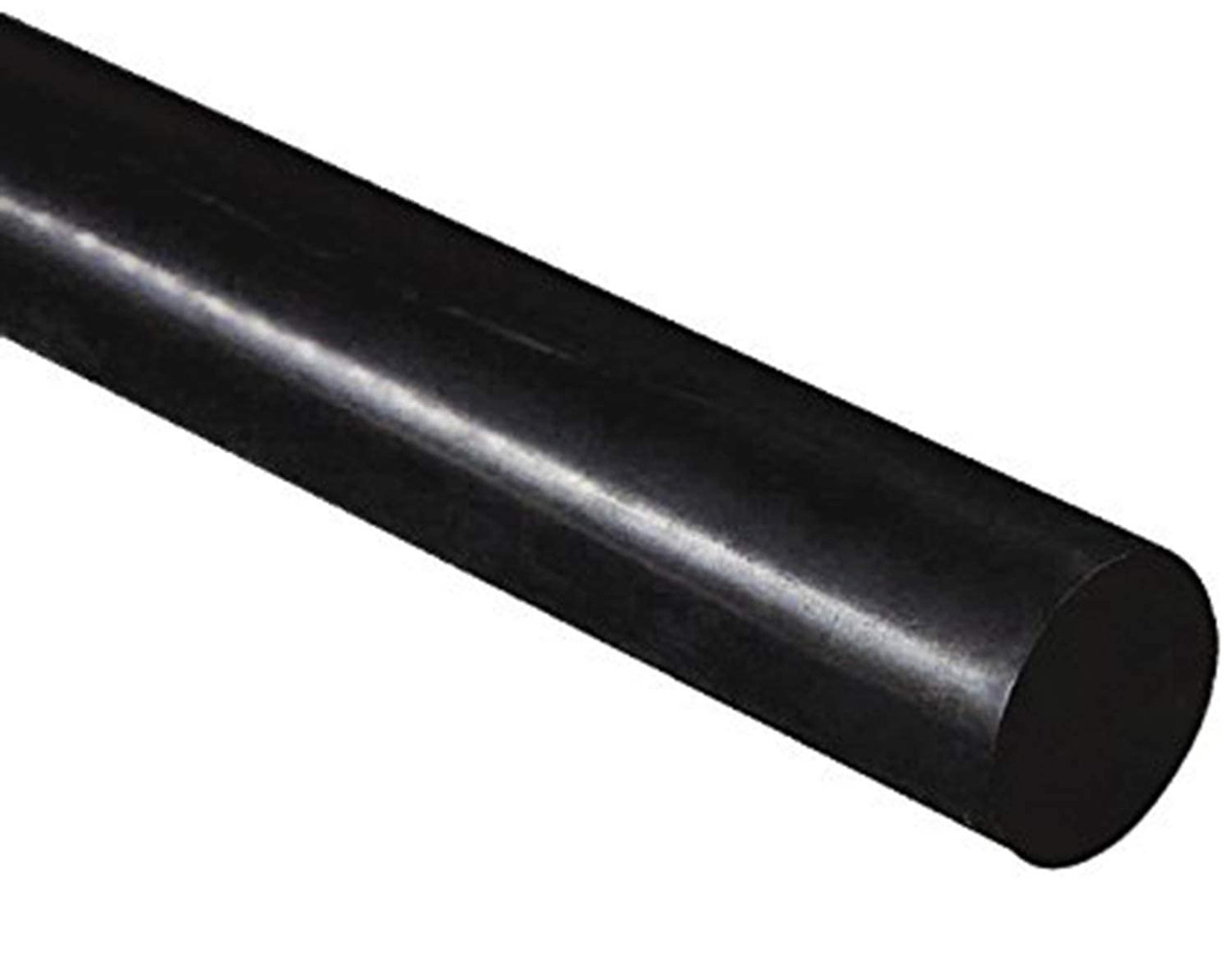 Delrin/Acetal Copolymer rod Black 50mm diameter 1.96 x 300mm 11.8" Long Grade A Quality (50mm 1.96" Diameter Black rod)