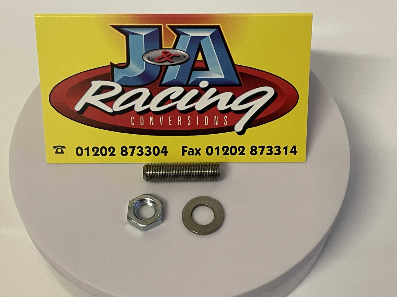 M8x30 Grub Screw St/St Rear nut and washer