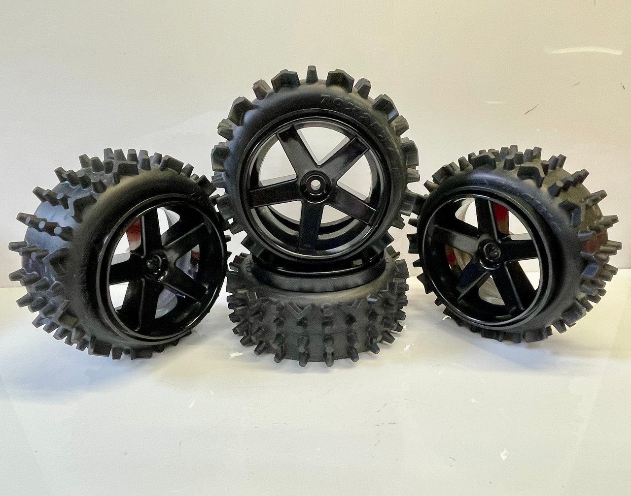 J&A Racing Pro 1/5th scale off road wheels and tyres