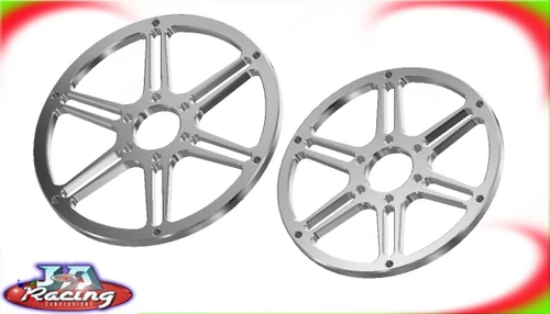 Jabber Mark 1 - 1/5th Motorbike wheel spokes front & rear set Aerospace alloy