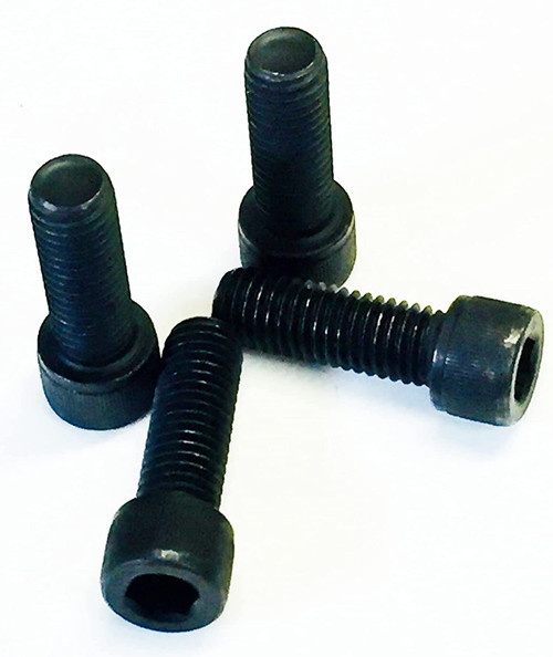 1/2" x 1 1/2" UNC 13 Tpi Socket Cap Black High Tensile bolts pack of 4. Ideal for CNC Machinist T Slot Fixture Bolts