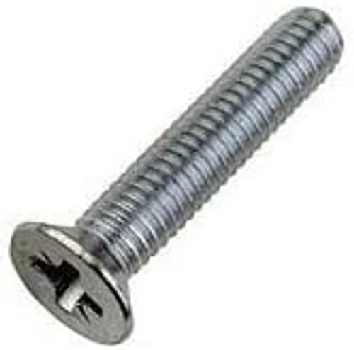 5mm Countersunk Machine Screws/Bolts M5 x 25mm (Including Head) A2 Stainless Steel Pozi Csk Head Mch Screw (10 Pack) Free UK Delivery