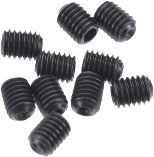 Grub Screws Metric Thread (16 Pack) Grade 10.9 High Tensile Steel (16) x M3 x 8mm Cup Point Allen Key Socket Grub Screw