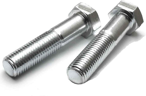 High Tensile Hex Head Bolt - Zinc Plated M16 16mm Diameter Thread x 120mm Long (Pack of 2)