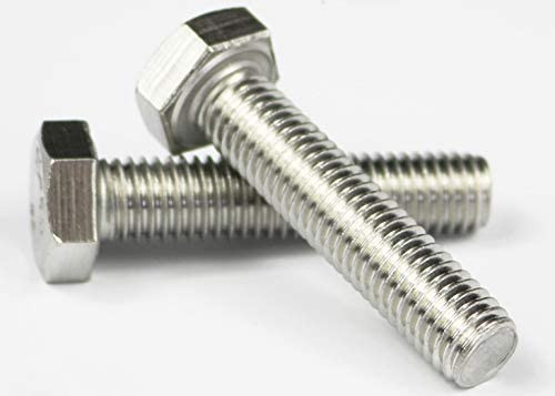 M12 x 100 Hex Bolts Zinc Plated Pack of 6