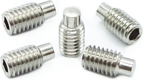 M6 x 10 Socket Set Screw Dog Point A2 Stainless Steel Pack of 5