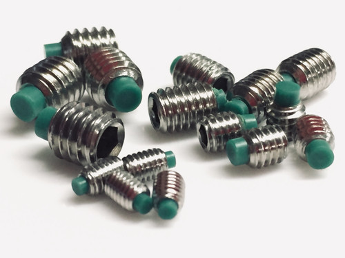 Nylon tip set screws M4 x 5