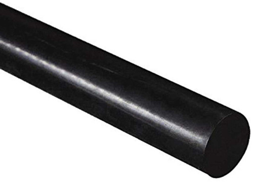 Acetal Black plastic rod 80mm diameter x 1000mm long Grade A Quality
