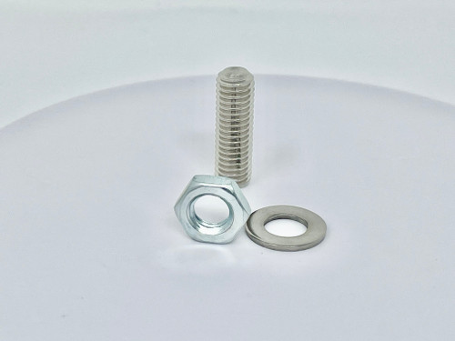 M8x25 Grub Screw  nut and washer