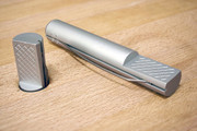 Aluminium Bench Dogs  19 x 111mm pair on workbench