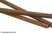 Rosewood (Sonokeling) B Grade 1" x 1" x 24" example pieces